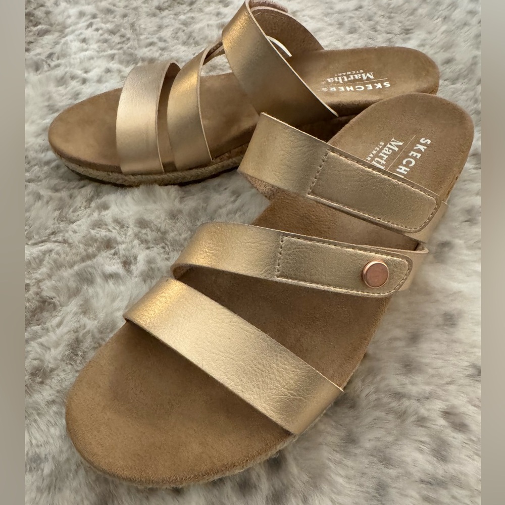Skechers Martha Stewart Breezie Strappy Slide Sandal
